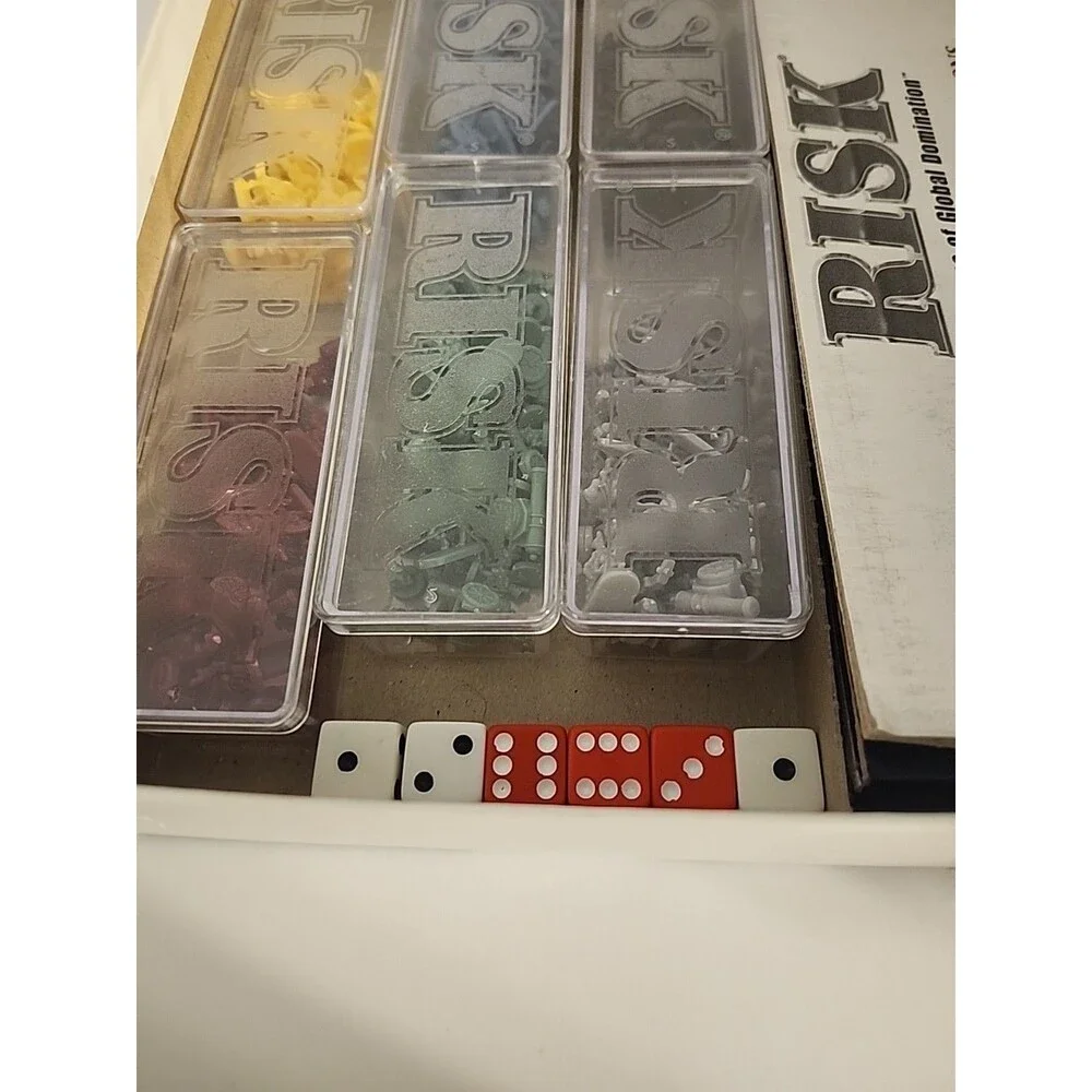 1993 Risk Board Game by Parker Brothers Complete EUC